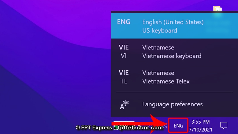 Cách thay đổi ngôn ngữ trên máy tính