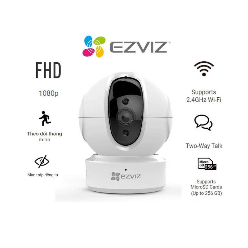 Camera Wifi không dây Ezviz C6CN